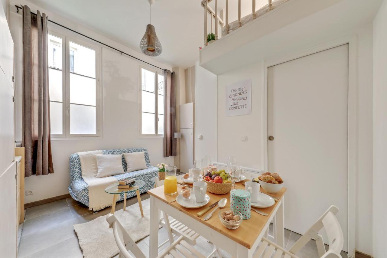 Ferienwohnung Charming & Cosy Flat In Heart Of Marais, 2Min Walk To Art & Metier Museum Paris Exterior foto