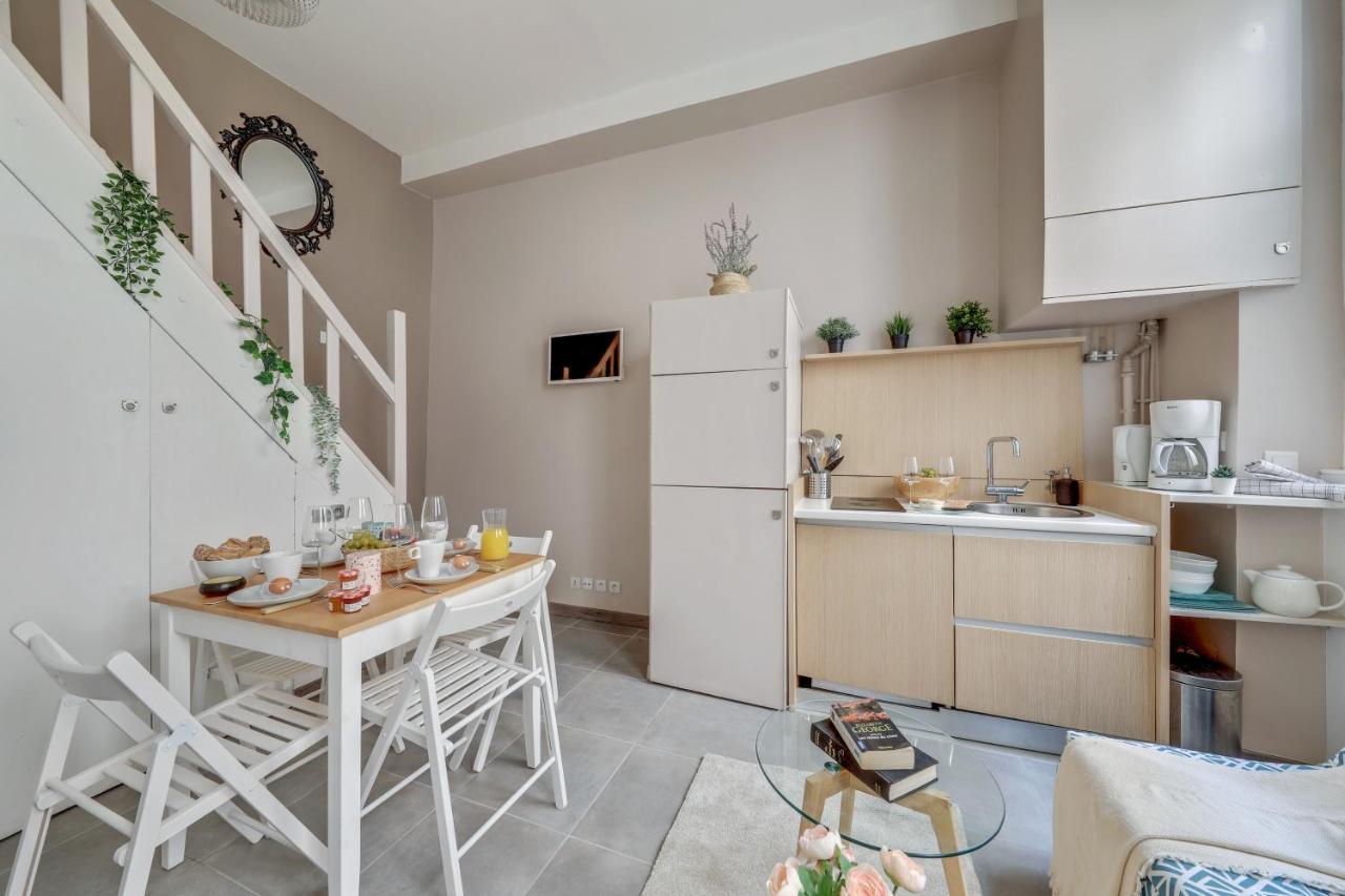 Ferienwohnung Charming & Cosy Flat In Heart Of Marais, 2Min Walk To Art & Metier Museum Paris Exterior foto